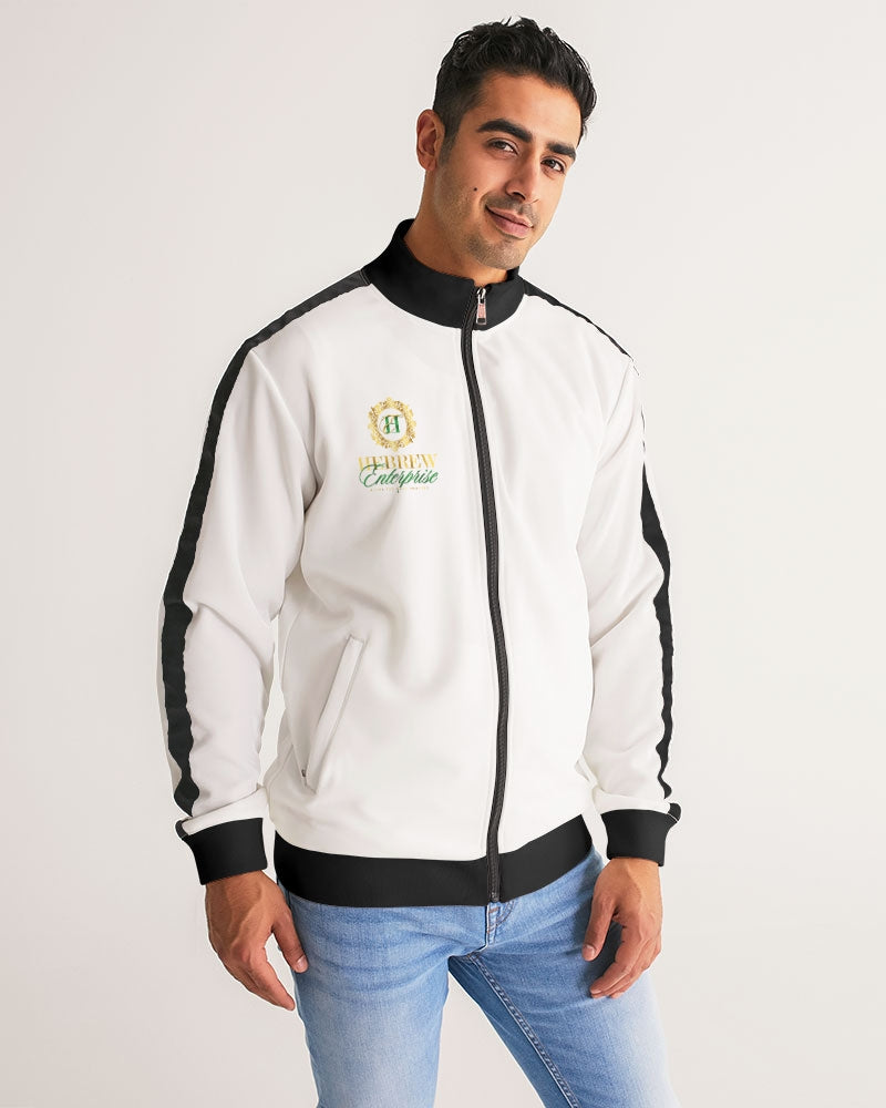 Hebrew Enterprise Men's Stripe-Sleeve Track Jacket