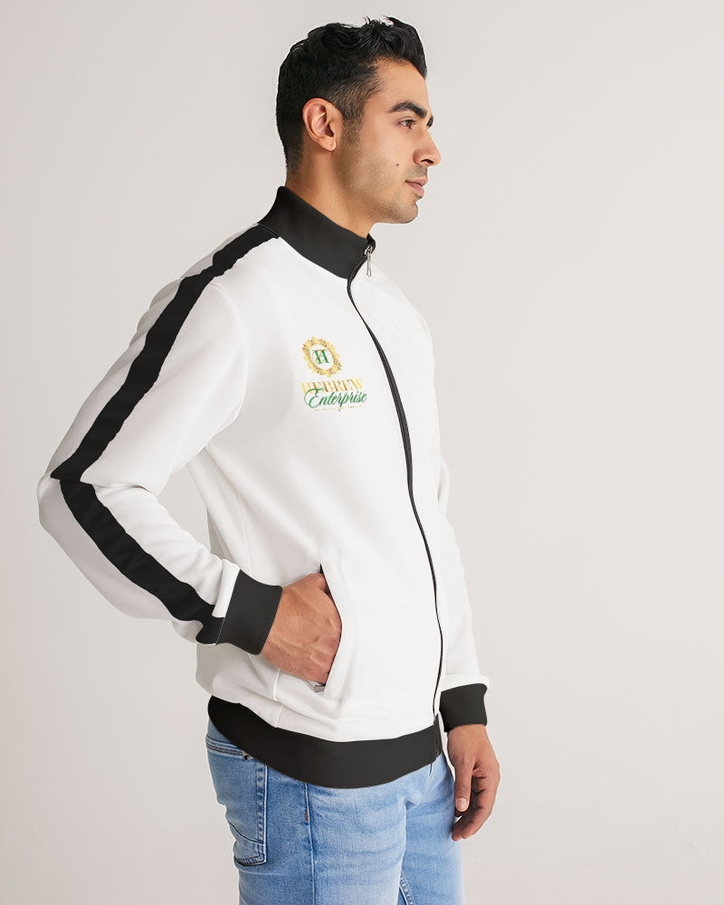 Hebrew Enterprise Men's Stripe-Sleeve Track Jacket