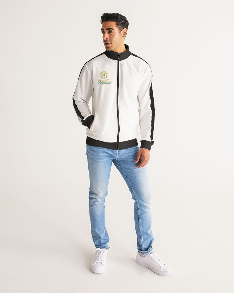 Hebrew Enterprise Men's Stripe-Sleeve Track Jacket