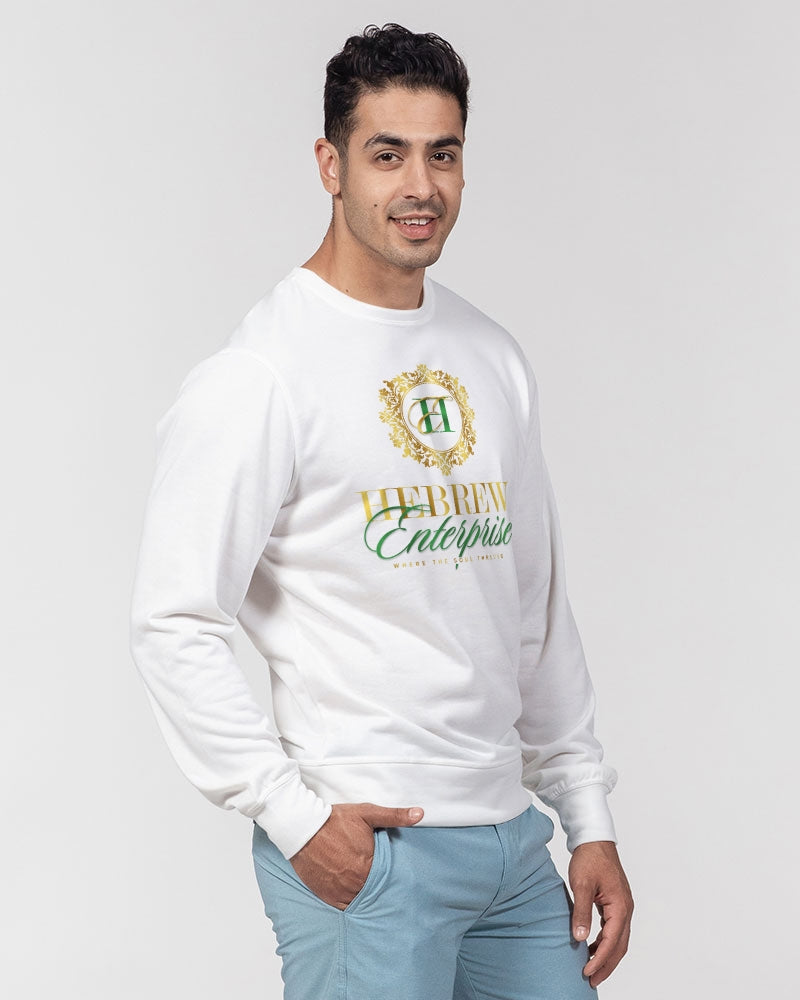 Hebrew Enterprise Men's Classic French Terry Crewneck Pullover