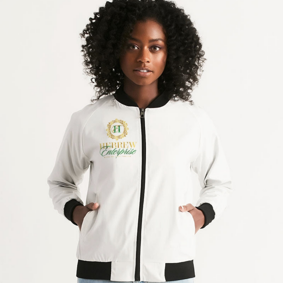Hebrew Enterprise Women's Bomber Jacket