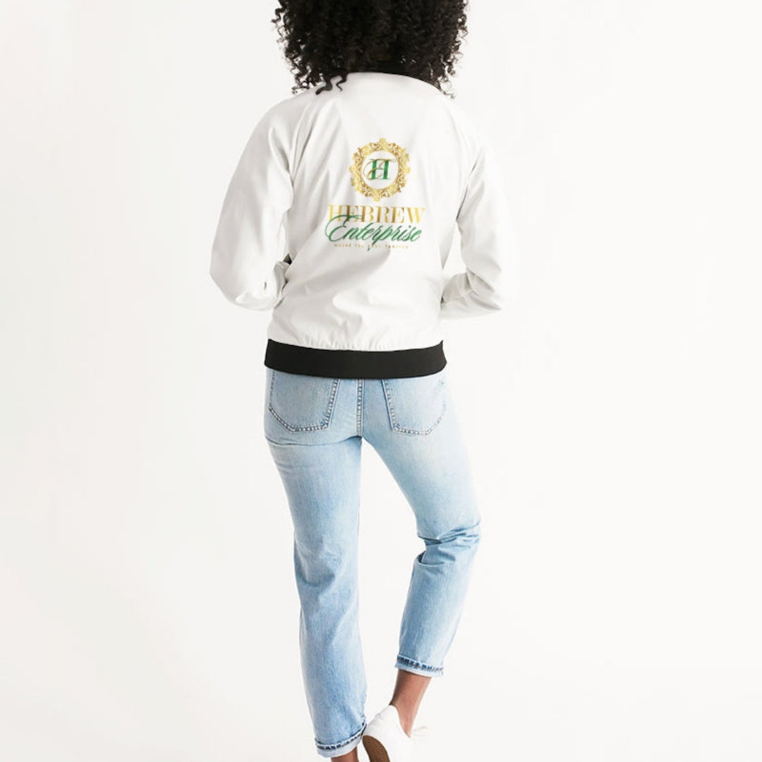 Hebrew Enterprise Women's Bomber Jacket