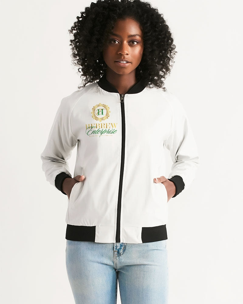 Hebrew Enterprise Women's Bomber Jacket